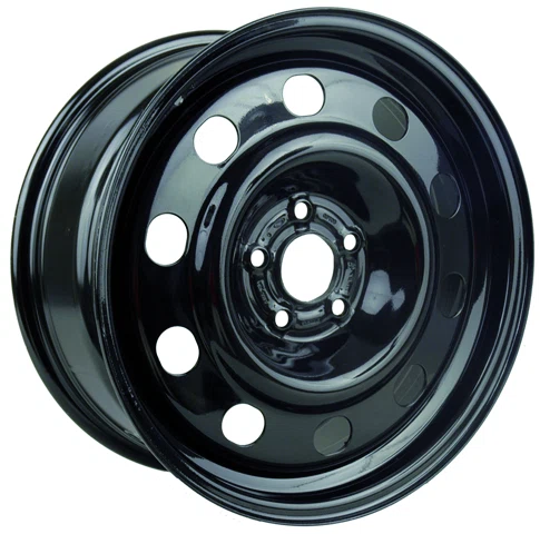 RTX Wheels – Steel Wheel – Black – 17″x7″ 40mm – All weather Wheels – X47508