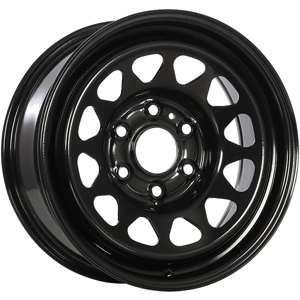 RTX Wheels – Steel Wheel – Black – 17″x8″ 24mm – All weather Wheels – X47781