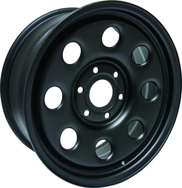 RTX Wheels – Steel Wheel – Black – 18″x8″ 31mm – All weather Wheels – X48139