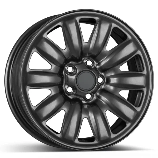 RTX Wheels – Steel Wheel – Gunmetal – 17″x7″ 43mm – All weather Wheels – 177567