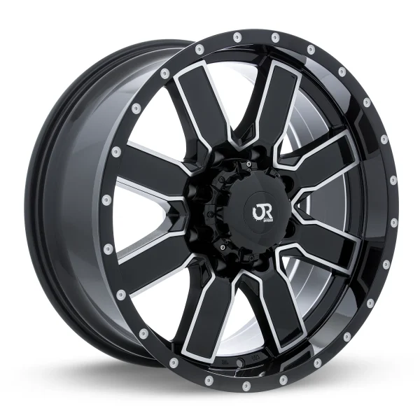 RTX Wheels – Steppe – Black – 18″x9″ 15mm – Summer Wheels – 082095