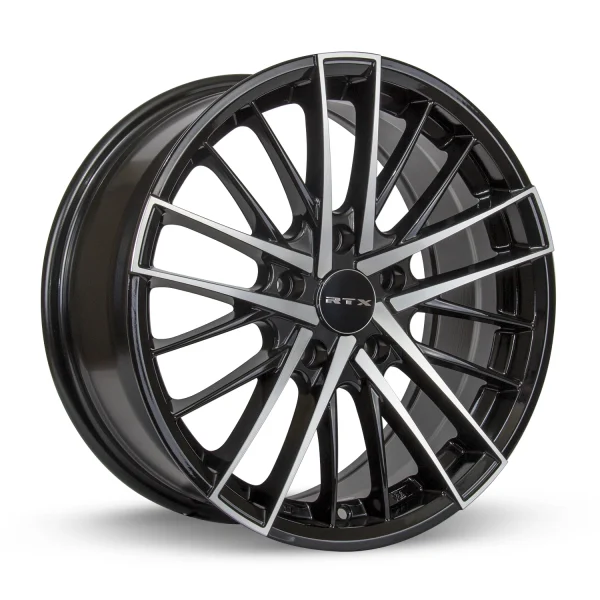 RTX Wheels – Stix – Black – 17″x7.5″ 40mm – Summer Wheels – 081910