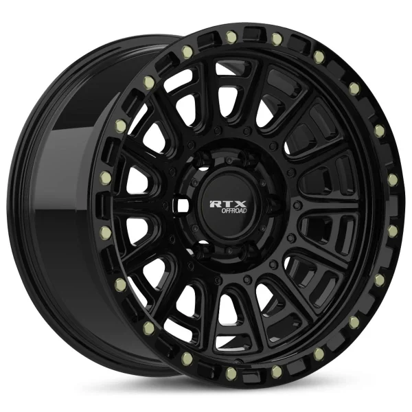 RTX Wheels – Striker – Black – 20″x9″ 10mm – Summer Wheels – 178617