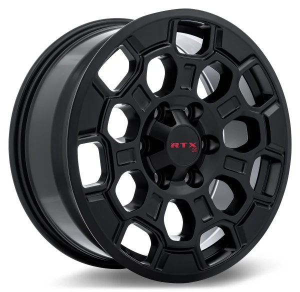 RTX Wheels – TY-03 – Black – 18″x8″ 35mm – All weather Wheels – 083168