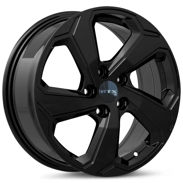RTX Wheels – TY-05 – Black – 17″x7″ 35mm – All weather Wheels – 083335