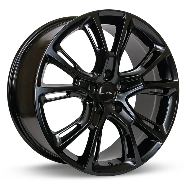 RTX Wheels – Thug – Black – 20″x9″ 34mm – All weather Wheels – 081595
