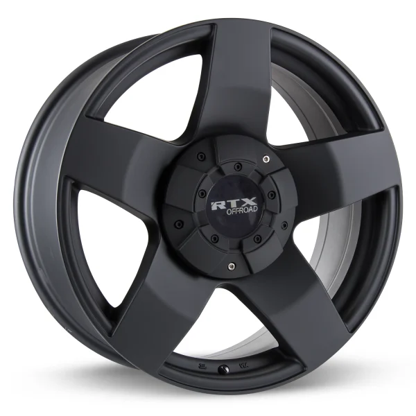 RTX Wheels – Thunder – Black – 17″x8″ 10mm – All weather Wheels – 081192