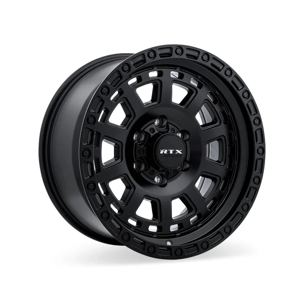 RTX Wheels – Titan – Black – 18″x9″ 0mm – All weather Wheels – 163791