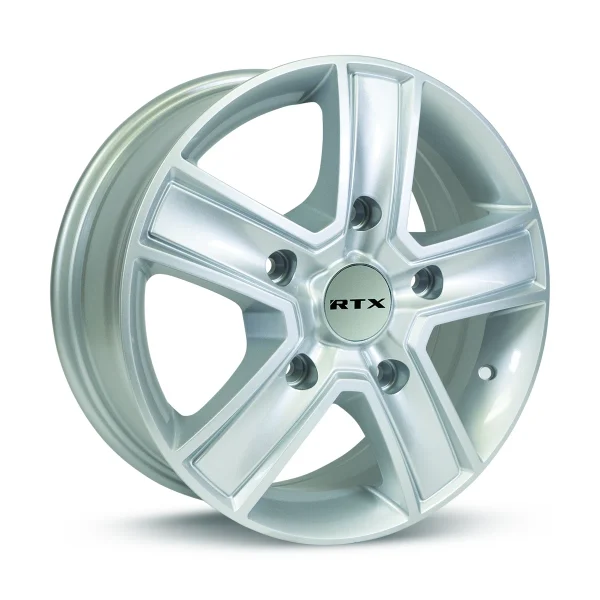 RTX Wheels – Transit – Silver – 16″x6.5″ 60mm – All weather Wheels – 507433