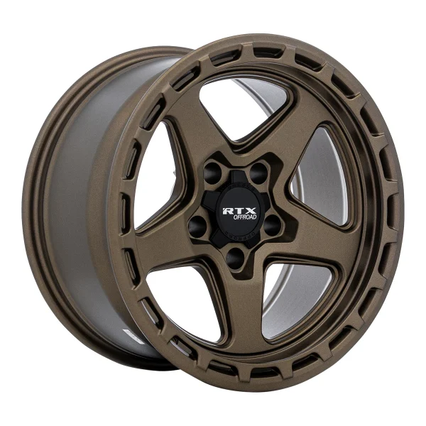 RTX Wheels – Trench – Bronze – 17″x9″ -15mm – All weather Wheels – 083145