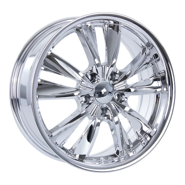 RTX Wheels – Twist – Chrome – 17″x7″ 40mm – Summer Wheels – 081367