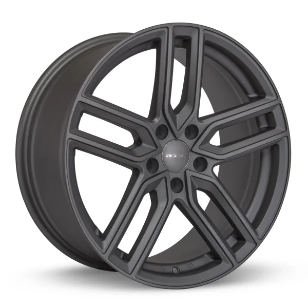 RTX Wheels – Vaden – Gunmetal – 18″x8″ 35mm – All weather Wheels – 081566