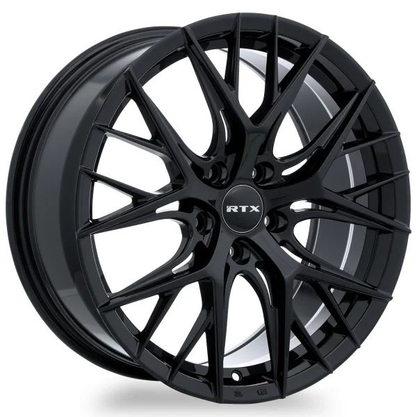 RTX Wheels – Valkyrie – Black – 17″x7.5″ 40mm – All weather Wheels – 083038