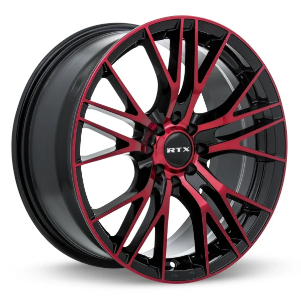 RTX Wheels – Vertex – Black – 17″x7.5″ 40mm – Summer Wheels – 082315