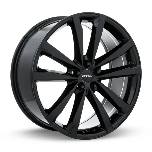 RTX Wheels – Whitley – Black – 20″x8.5″ 38mm – All weather Wheels – 082367