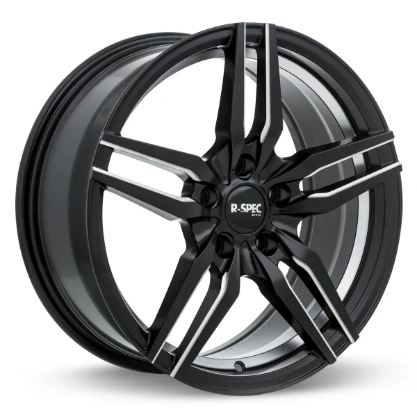 RTX Wheels – Zenith – Black – 18″x8″ 35mm – Summer Wheels – 082106