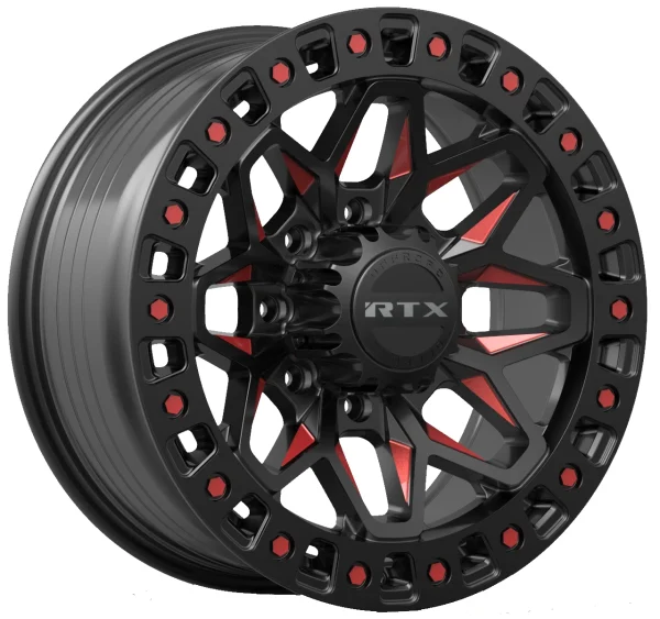 RTX Wheels – Zion – Black – 18″x9″ 20mm – Summer Wheels – 083282