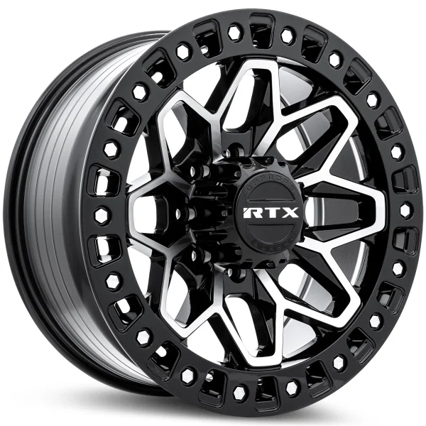 RTX Wheels – Zion – Black – 20″x9″ 20mm – Summer Wheels – 083204
