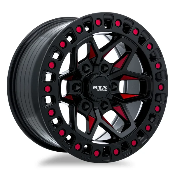 RTX Wheels – Zion – Black – 17″x9″ 0mm – Summer Wheels – 082930