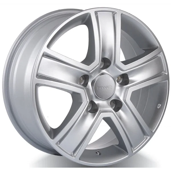 RWC – FO50 – Silver – 16″x6.5″ 60mm – All weather Wheels – RW650656A5605065.1