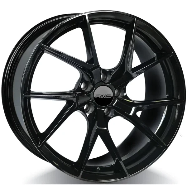 RWC – AC1012 / HO1012 – Black – 17″x7.5″ 45mm – All weather Wheels – RW7101275B5144564.1