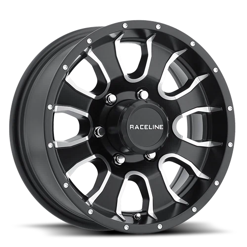 Raceline – 860M Mamba – Black – 15″x5″ 0mm – Summer Wheels – 860M-55012