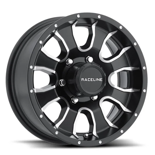 Raceline – 860M Mamba – Black – 16″x6″ 0mm – Summer Wheels – 860M-66080