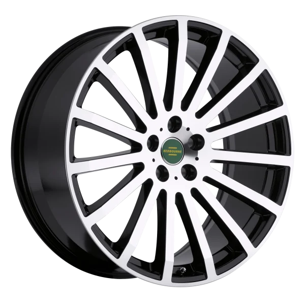 Redbourne Wheels – DOMINUS – Black – 20″x9.5″ 32mm – Summer Wheels – 2095RDM325120B72