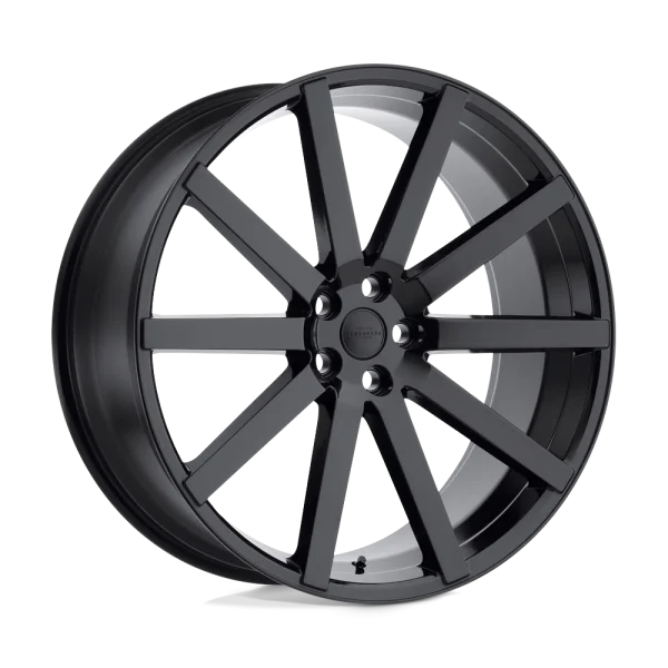 Redbourne Wheels – KENSINGTON – Black – 24″x10″ 35mm – All weather Wheels – 2410KEN355120B72