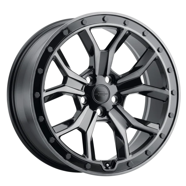 Redbourne Wheels – MORLAND – Black – 18″x8.5″ 25mm – Summer Wheels – 1885MRL255120B72
