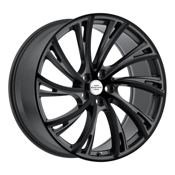 Redbourne Wheels – NOBLE – Black – 20″x9.5″ 32mm – All weather Wheels – 2095RDB325120B72R