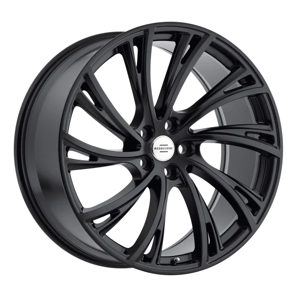 Redbourne Wheels – NOBLE – Black – 20″x9.5″ 32mm – All weather Wheels – 2095RDB325120D72R