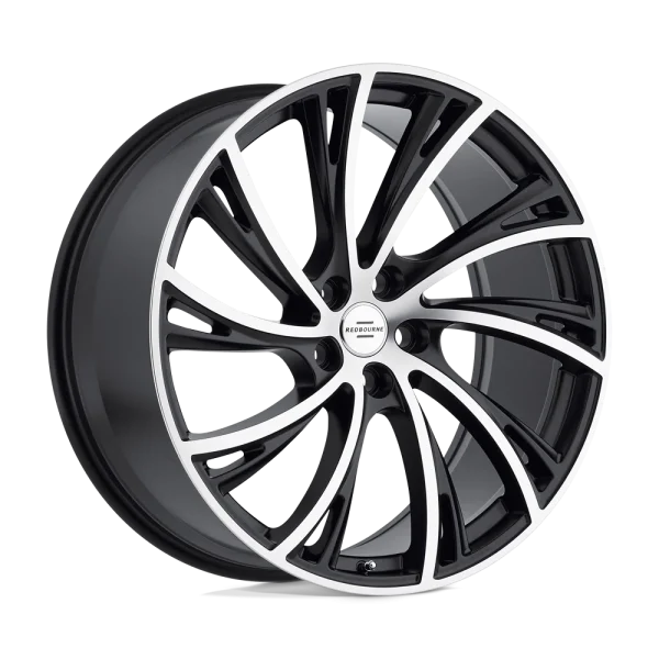 Redbourne Wheels – NOBLE – Black – 22″x10″ 37mm – Summer Wheels – 2210RDB375120F72R
