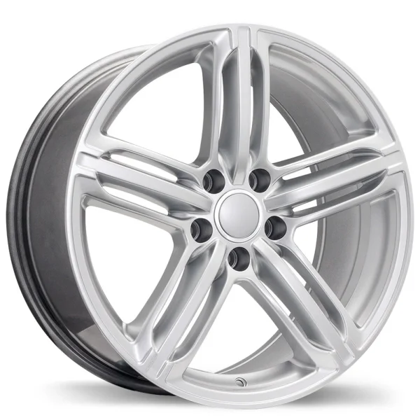 Replika – R133A – Silver – 17″x8″ 45mm – All weather Wheels – R133A-1780-44HN+45R571