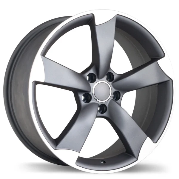 Replika – R134A – Gunmetal – 18″x8.5″ 45mm – Summer Wheels – R134A-1885-44MF+45R571