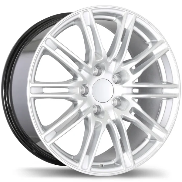 Replika – R158 – Silver – 18″x8″ 50mm – All weather Wheels – R158-1880-53HN+50R715