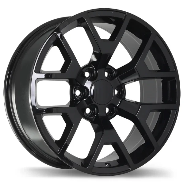 Replika – R162A – Black – 20″x9″ 27mm – All weather Wheels – R162A-2090-83BN+27C781
