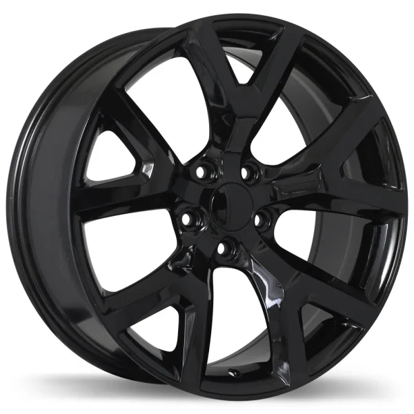Replika – R165A – Black – 17″x7.5″ 31mm – All weather Wheels – R165A-1775-52BN+31C651