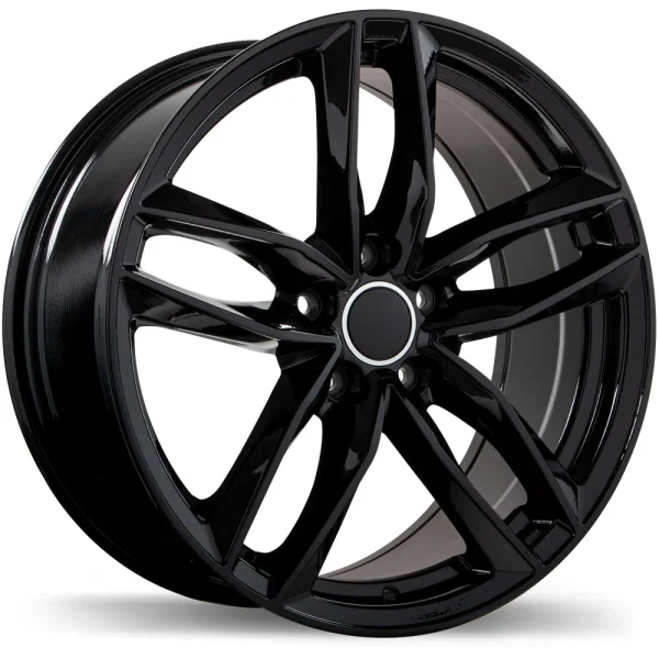 Replika – R167 – Black – 17″x7.5″ 42mm – All weather Wheels – R167-1775-44BN+42R664