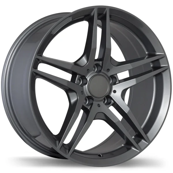 Replika – R170 – Gunmetal – 18″x8.5″ 43mm – All weather Wheels – R170-1885-44MN+43R664