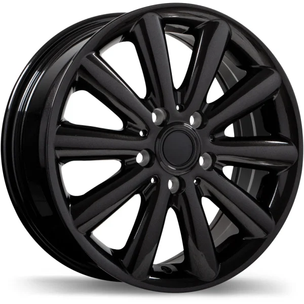 Replika – R181 – Black – 16″x6.5″ 54mm – All weather Wheels – R181-1665-44BE+54C665