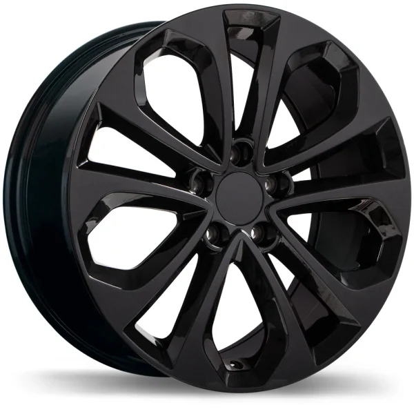Replika – R191 – Black – 18″x8″ 50mm – All weather Wheels – R191-1880-65BN+50R641