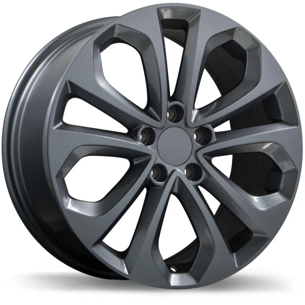Replika – R191 – Gunmetal – 18″x8″ 50mm – All weather Wheels – R191-1880-65MN+50R641