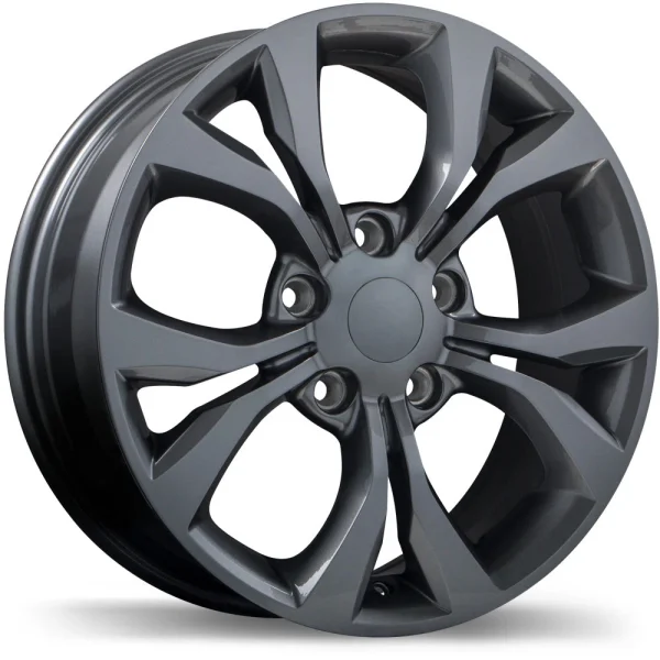 Replika – R197 – Gunmetal – 17″x6.5″ 40mm – All weather Wheels – R197-1765-73MN+40C715