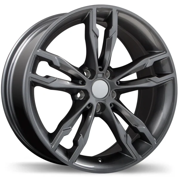 Replika – R198 – Gunmetal – 19″x8.5″ 25mm – All weather Wheels – R198-1985-44MN+25C666