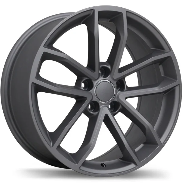 Replika – R199 – Gunmetal – 18″x8.5″ 35mm – All weather Wheels – R199-1885-44MM+35R665