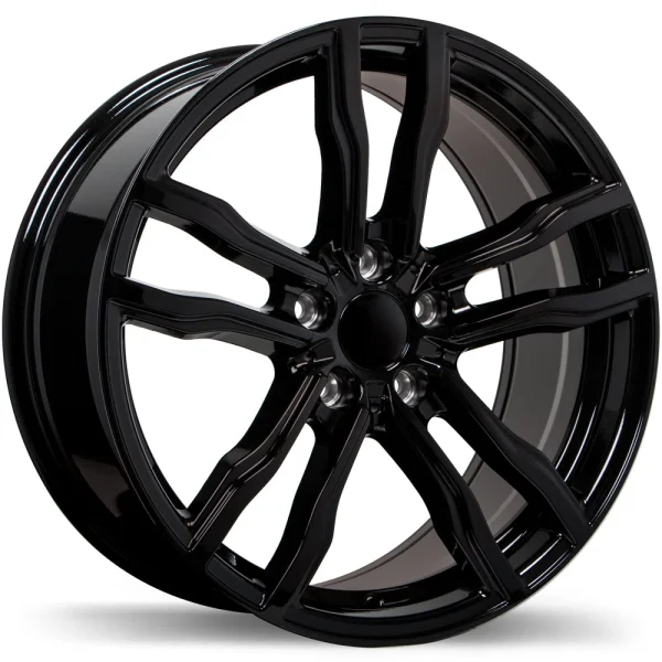 Replika – R200 – Black – 19″x9″ 45mm – All weather Wheels – R200-1990-12BN+45C741