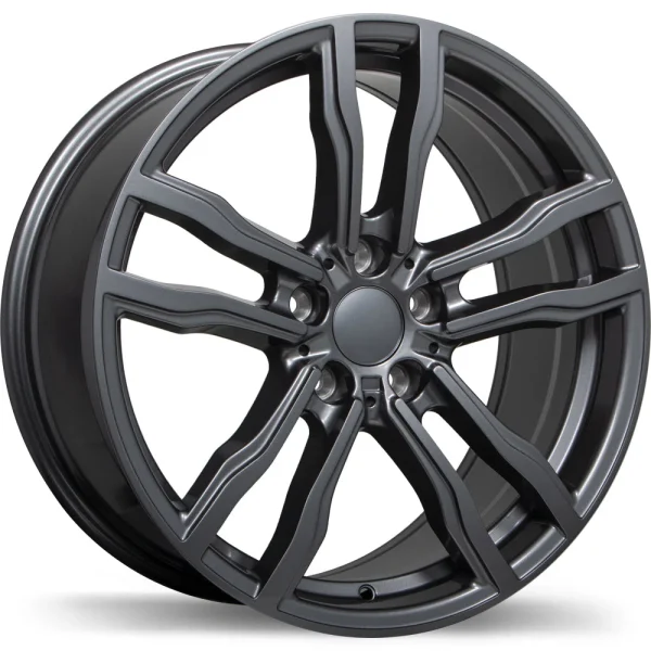 Replika – R200 – Gunmetal – 18″x8.5″ 42mm – All weather Wheels – R200-1885-12MN+42C741