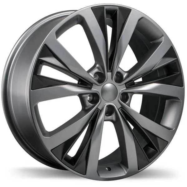 Replika – R201 – Gunmetal – 20″x8.5″ 45mm – All weather Wheels – R201-2085-31MB+45C634