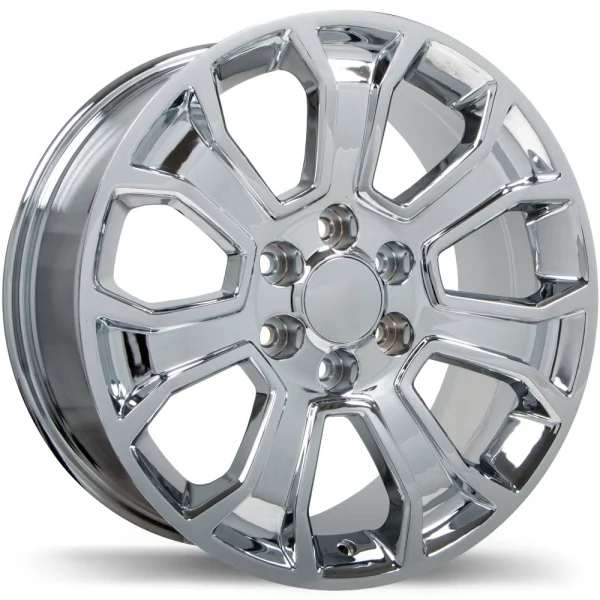 Replika – R204 – Chrome – 20″x9″ 24mm – Summer Wheels – R204-2090-83CN+24C781
